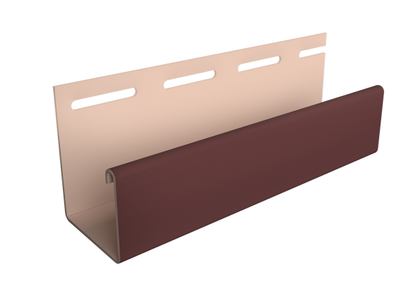 Фасадный J-профиль 30 мм Табачный купить в Электростале