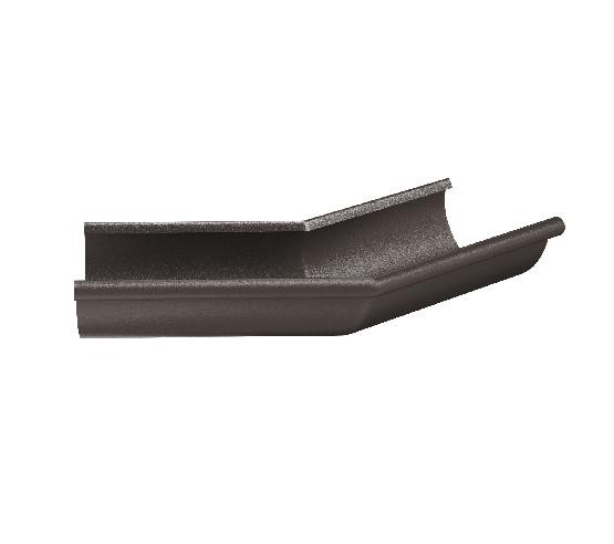 Водосток Aquasistem, Система 150/100 - Угол желоба, наружный 135° RR 32 Тёмно-коричневый matt купить в Электростале