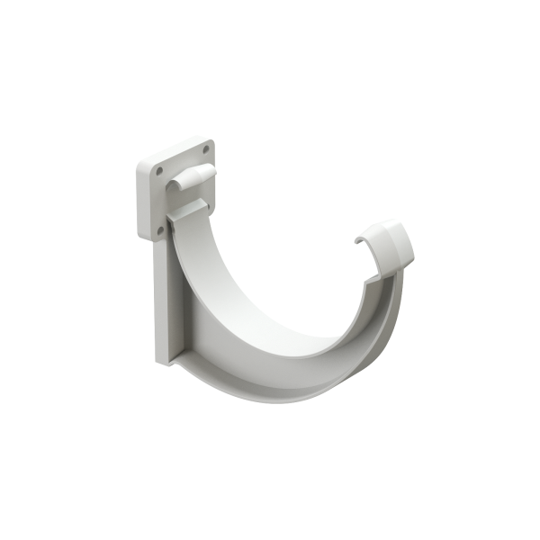 Кронштейн желоба Docke Lux ПВХ Пломбир купить в Электростале