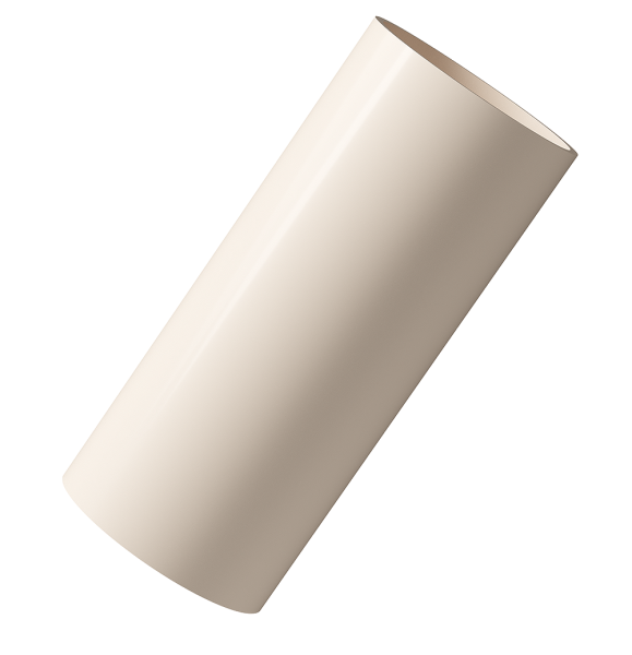 Труба водосточная 3м Docke Lux ПВХ Латте купить в Электростале