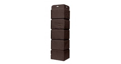 Угол Grand Line состаренный кирпич стандарт Шоколадный (коричневый)