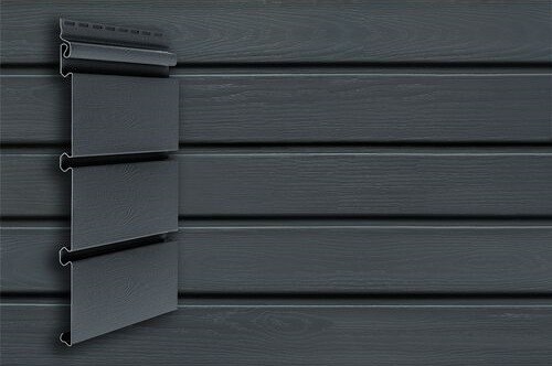 Сайдинг Архитектурный Планкен Grand Line Графит купить в Электростале