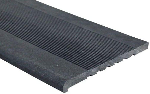 Ступень ДПК Outdoor Havana/Вельвет полнотелая черная купить в Электростале