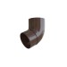 Водосток Альта-Профиль ПВХ – Колено 45 (коричневый) купить в Электростале