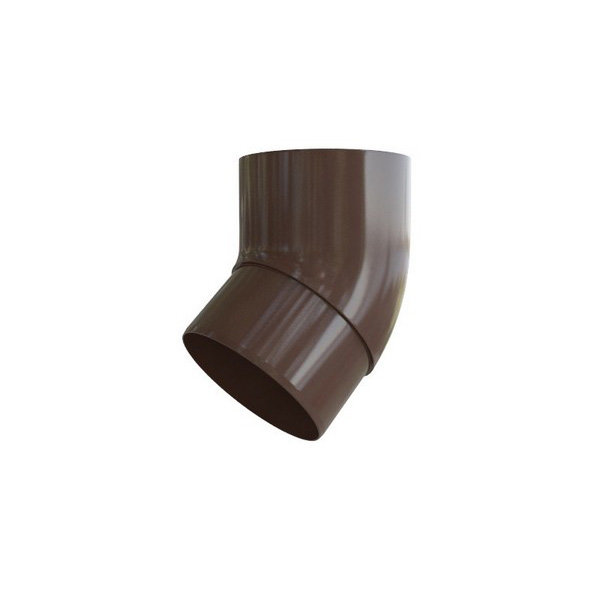 Водосток Альта-Профиль ПВХ – Колено 67 (коричневый) купить в Электростале