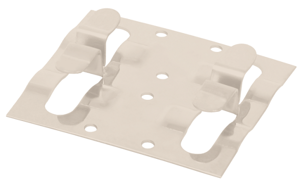 Кляймер рядный Grinder для монтажа наличника белый купить в Электростале