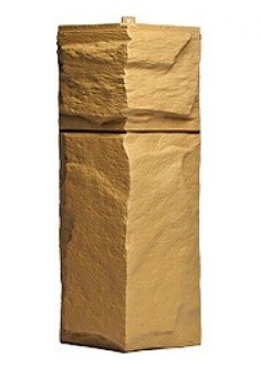 Угол T-Сайдинг-ЭКО-1 Гранит Леон - Крем купить в Электростале