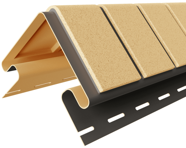 Угол наружный «Кирпич прокрашенный», Жёлтый купить в Электростале