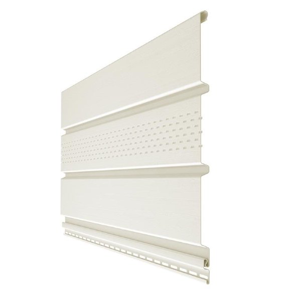 Софит с центральной перфорацией белый купить в Электростале