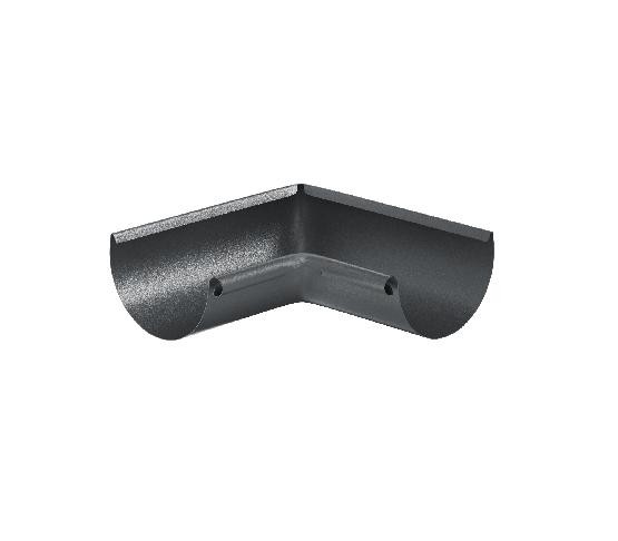 Водосток Aquasistem, Система 125/90 - Угол желоба, внутренний 90° RR 23 Маренго matt купить в Электростале