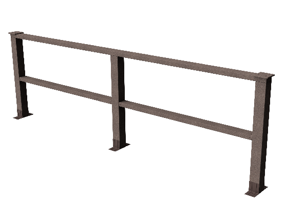 Ограждения декоративное ДПК GRINDERDECO Ковбойская изгородь венге купить в Электростале