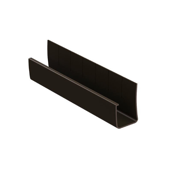 Гибкий J-профиль коричневый купить в Электростале