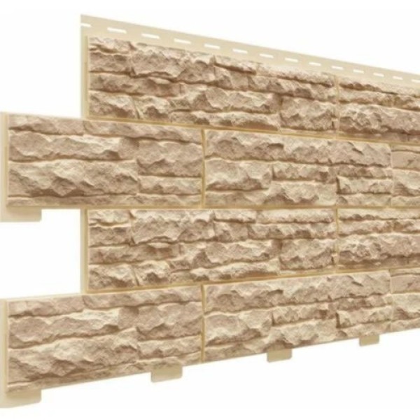 Фасадная панель Доломит Скалистый риф Люкс Карамель купить в Электростале