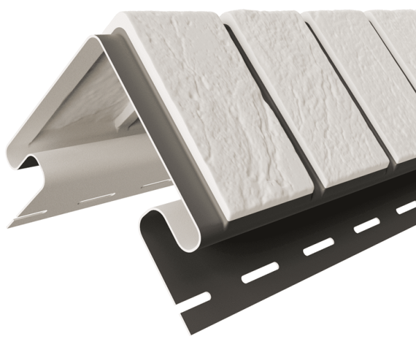 Угол наружный «Кирпич славянка» прокрашенный, Белый купить в Электростале