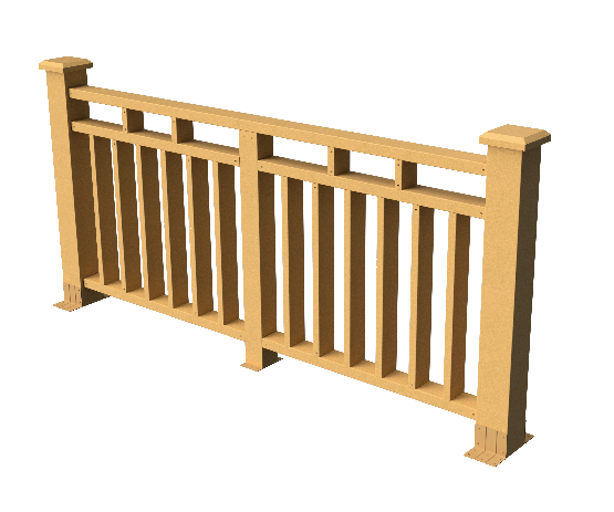 Ограждения декоративное ДПК GRINDERDECO Европа песчаник купить в Электростале