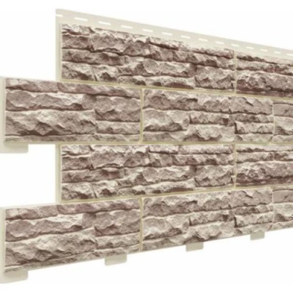 Фасадная панель Доломит Скалистый риф Люкс Коралл купить в Электростале