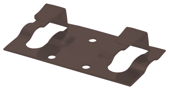 Кляймер стартовый Grinder для монтажа наличника коричневый купить в Электростале