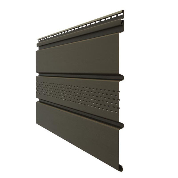 Софит с центральной перфорацией коричневый купить в Электростале