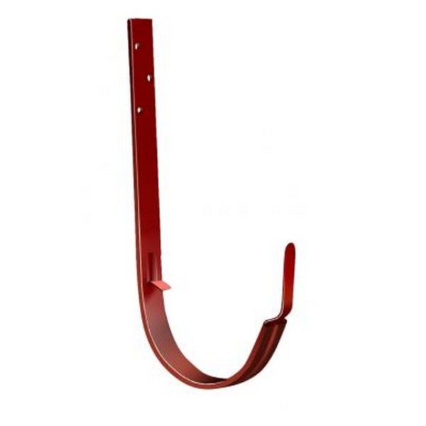 Водосток Grand Line 125x90 – Кронштейн длинный RAL 8004 купить в Электростале