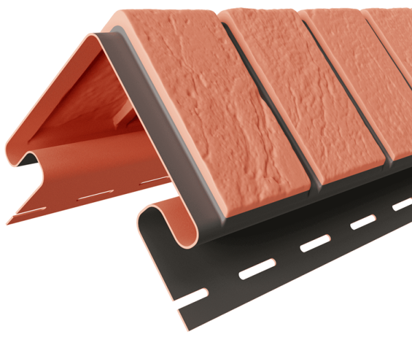 Угол наружный «Кирпич славянка» прокрашенный, Красный купить в Электростале