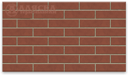 Фасадные Термопанели Аляска Amsterdam red купить в Электростале