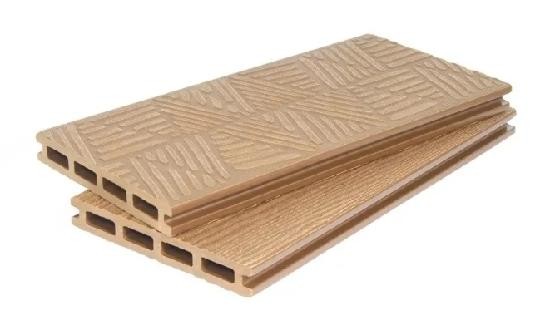 Террасная доска ДПК POLIVAN GROUP 3D+3D NEW пустотелая двухсторонняя DENPASAR Песочный купить в Электростале