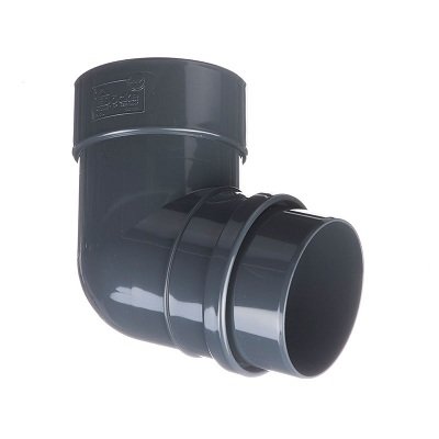 Колено 72° Docke Lux ПВХ - Графит купить в Электростале