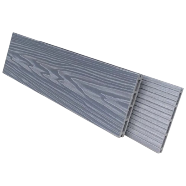 Террасная доска NanoWood Comfort 3D тиснение + вельвет Серый купить в Электростале