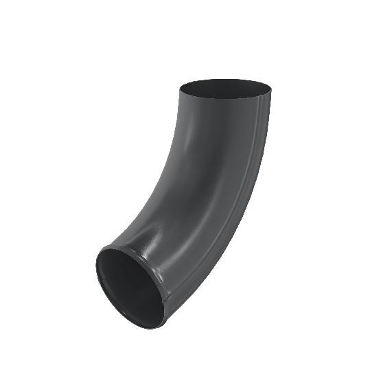 Водосток Aquasistem, система 150/100 - Отвод трубы RAL 7024 Тёмно-серый купить в Электростале