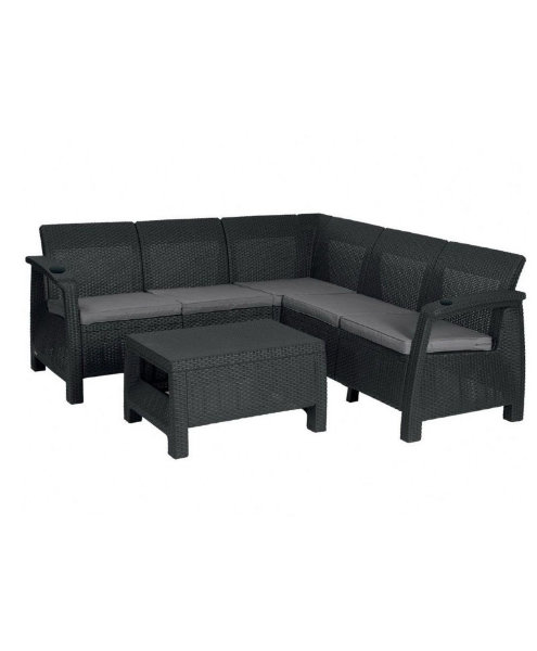 Угловой диван  Yalta Corner Set (столик в комплект не входит) купить в Электростале