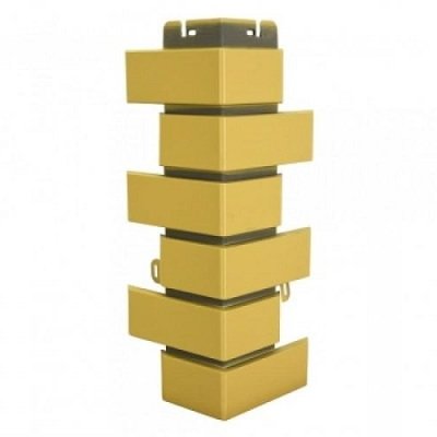 Наружный угол Клинкерный Кирпич желтый купить в Электростале