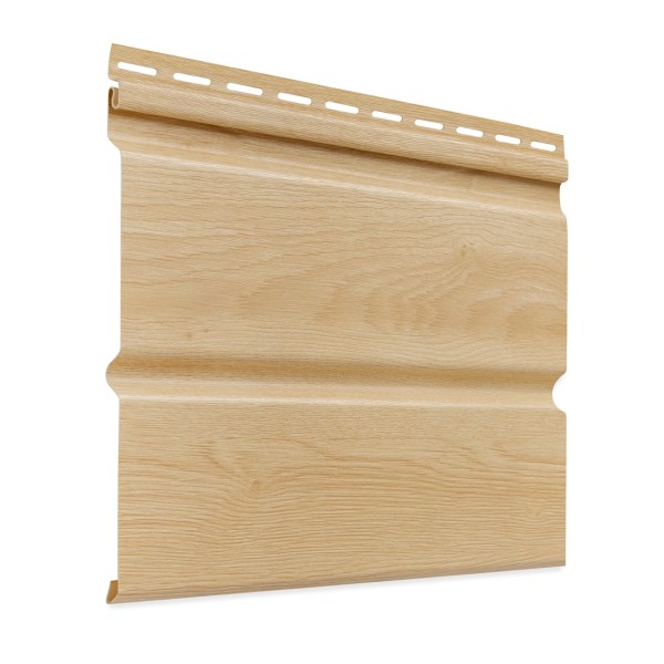 Виниловый сайдинг Альта-Брус Люкс Каштан купить в Электростале