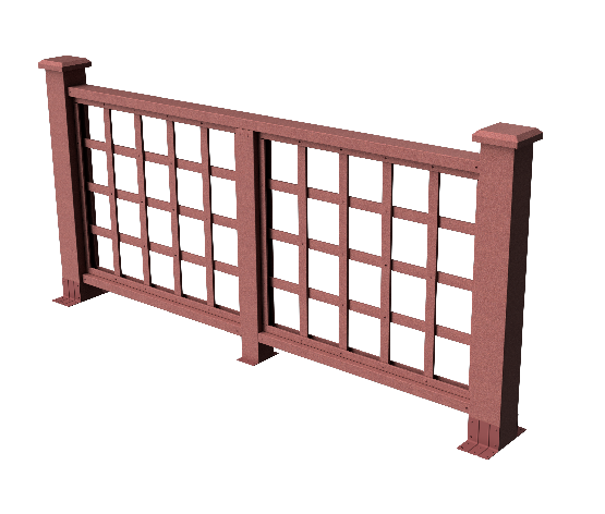 Ограждения декоративное ДПК GRINDERDECO Дувр мербау купить в Электростале