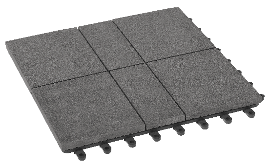 Модульный паркет ДПК GRINDERDECO Люкс 8 Серый базальт купить в Электростале