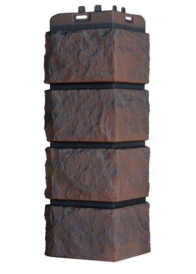 Угол наружный Grand Line Колотый Камень Трюфель, Шов чёрный купить в Электростале