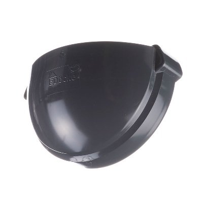 Заглушка желоба универсальная Docke Lux ПВХ - Графит купить в Электростале