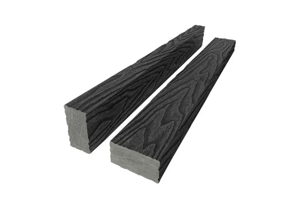 Брус лавочный 3D-тиснение 30х60 Графит купить в Электростале