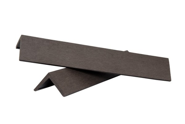 Уголок ДПК завершающий шлифованный SINGARAJA тёмно-коричневый купить в Электростале