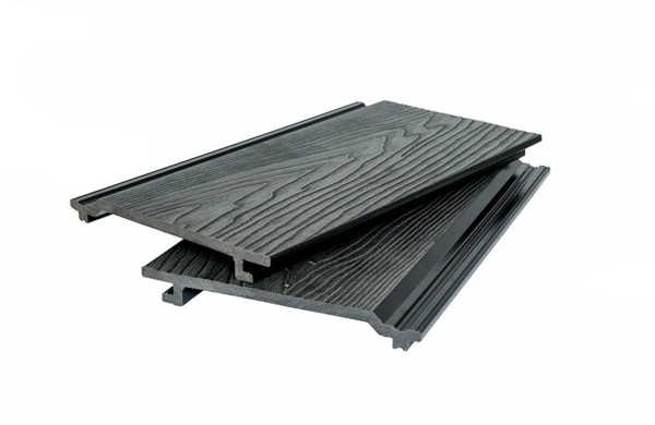 Фасадная доска 3D WOOD BRUSHING, чёрный купить в Электростале