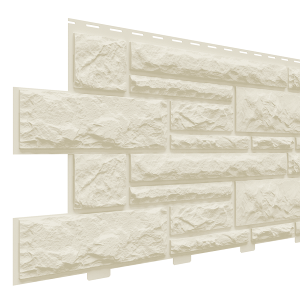 Фасадные панели «Доломит», Слоновая-кость купить в Электростале