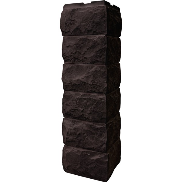 Угол наружный FineBer, Скол Тёмно- коричневый купить в Электростале