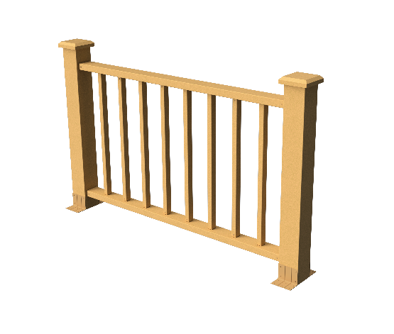 Ограждения декоративное ДПК GRINDERDECO Альма 1500 со скрытым крепежом песчаник купить в Электростале