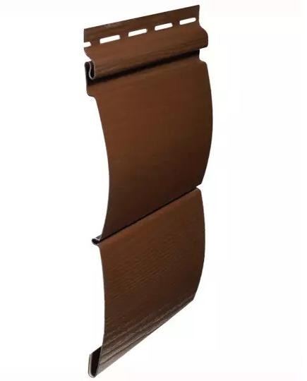 Виниловый сайдинг fineber (файнбер) – серия blockhouse (блокхаус) “бревно”, могано купить в Электростале