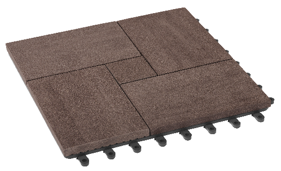 Модульный паркет ДПК GRINDERDECO Люкс 7 Шоколад купить в Электростале