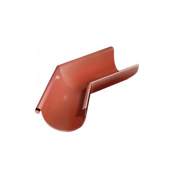 Водосток Grand Line 125x90 – Угол наружный 135° RAL 8004 купить в Электростале