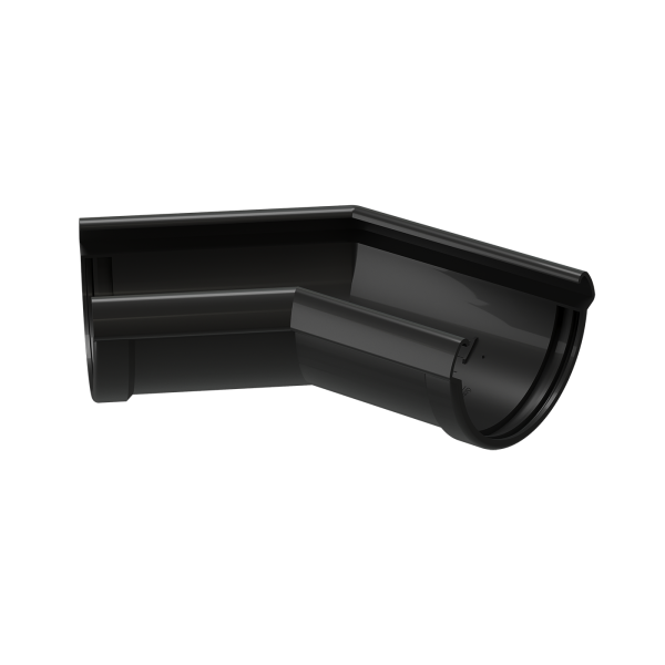 Угол желоба 135° Docke Lux ПВХ - Карбон купить в Электростале