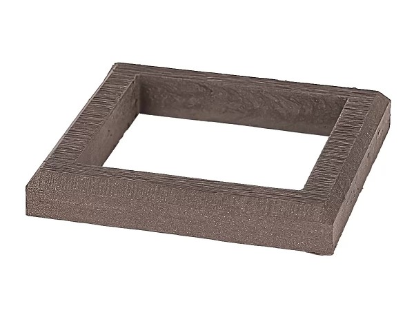 Рамка ДПК для столба 100x100 Венге купить в Электростале