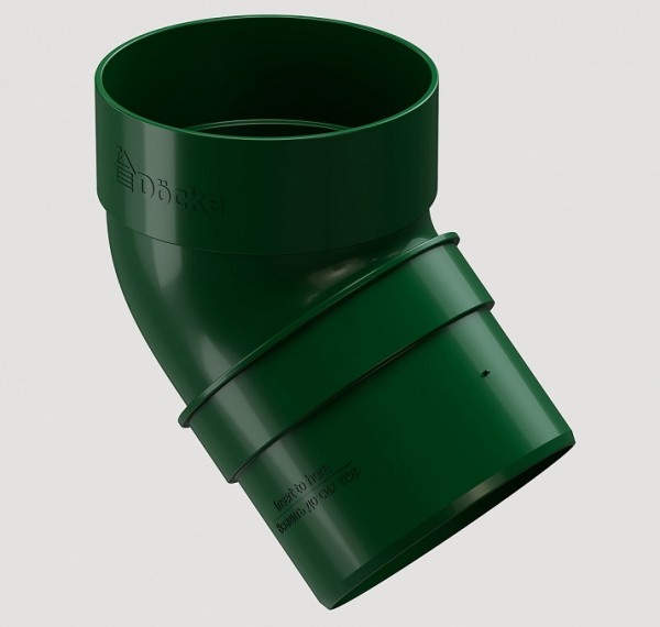 Колено 45˚ПВХ Docke STANDART зеленый купить в Электростале