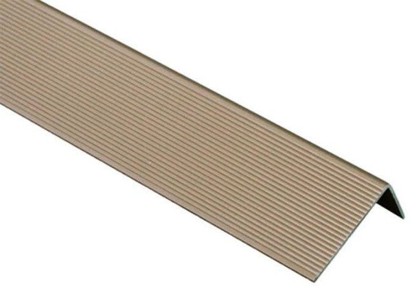 Угол завершающий алюминиевый KRONEX 51,5x30x3000 мм. дуб купить в Электростале