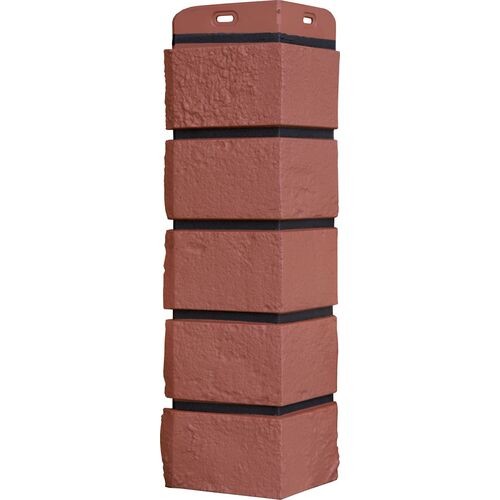 Угол Grand Line состаренный кирпич Элит корица (махагон), ШОВ черный купить в Электростале